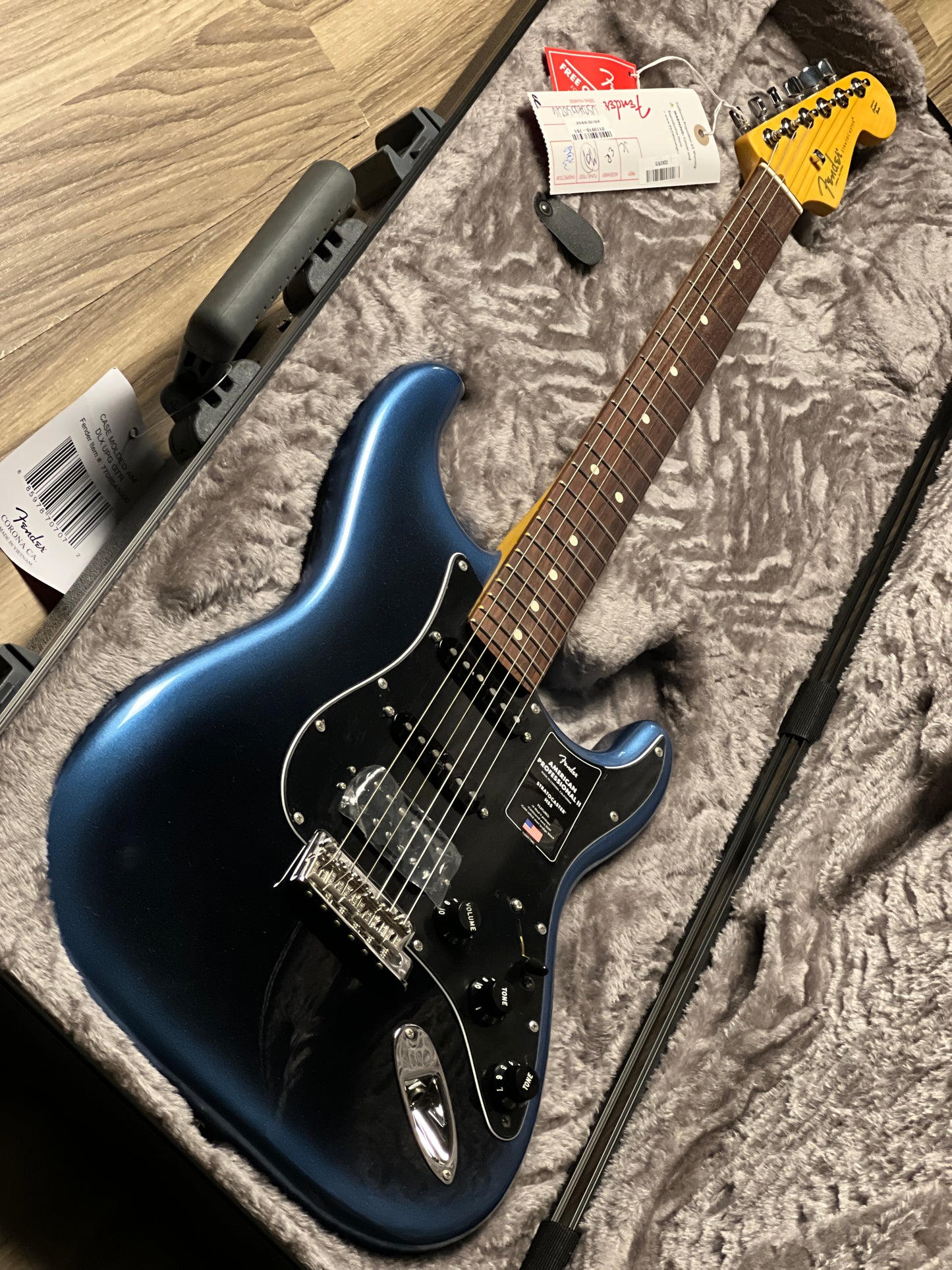 Fender American Professional II Stratocaster HSS - Dark Night with Rosewood Fingerboard US240030216