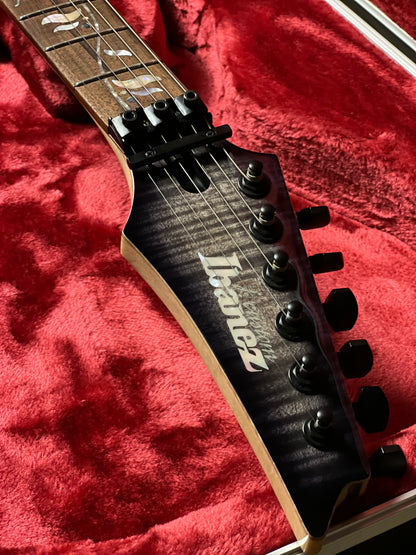Ibanez J Custom RG8870 w/Case In Black Rutile P2406747