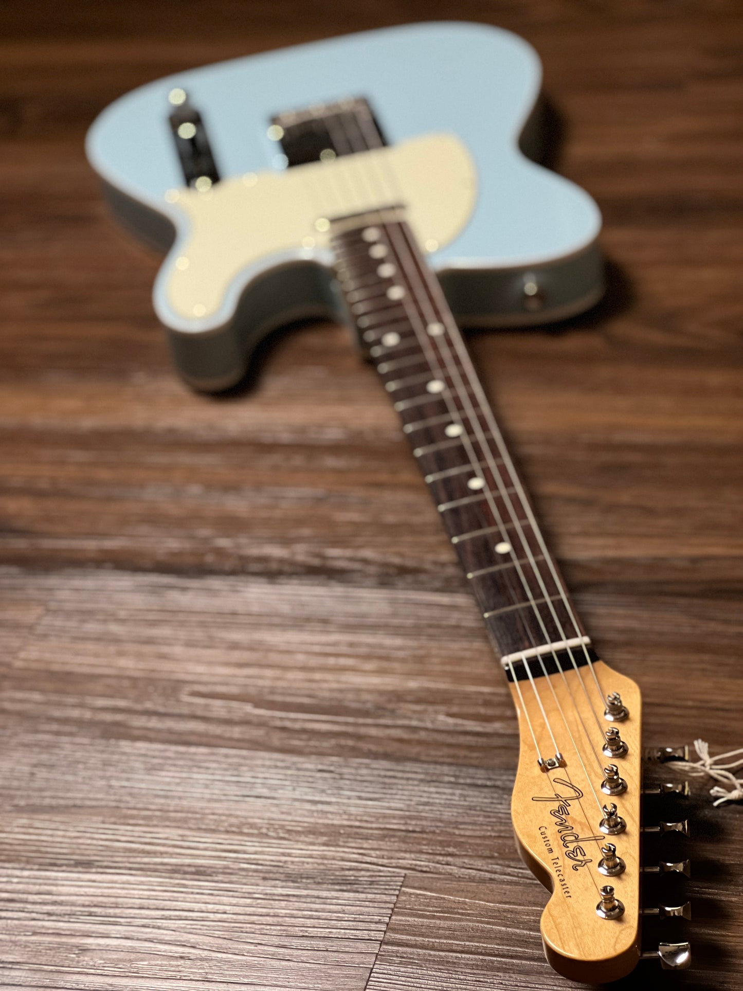 Fender FSR Collection Traditional 60s Telecaster Custom with RW FB in Daphne Blue JD24023716