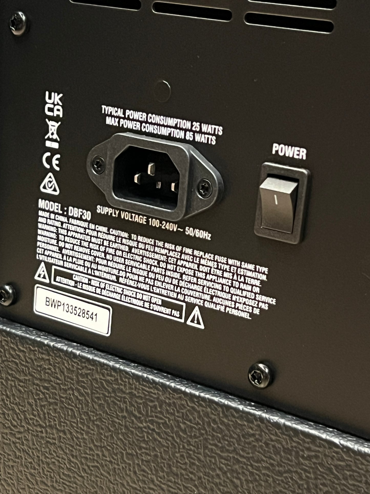 Laney DBF30 Digbeth Foundry 30 watt 1 x 8 inch Bass Combo Amplifier