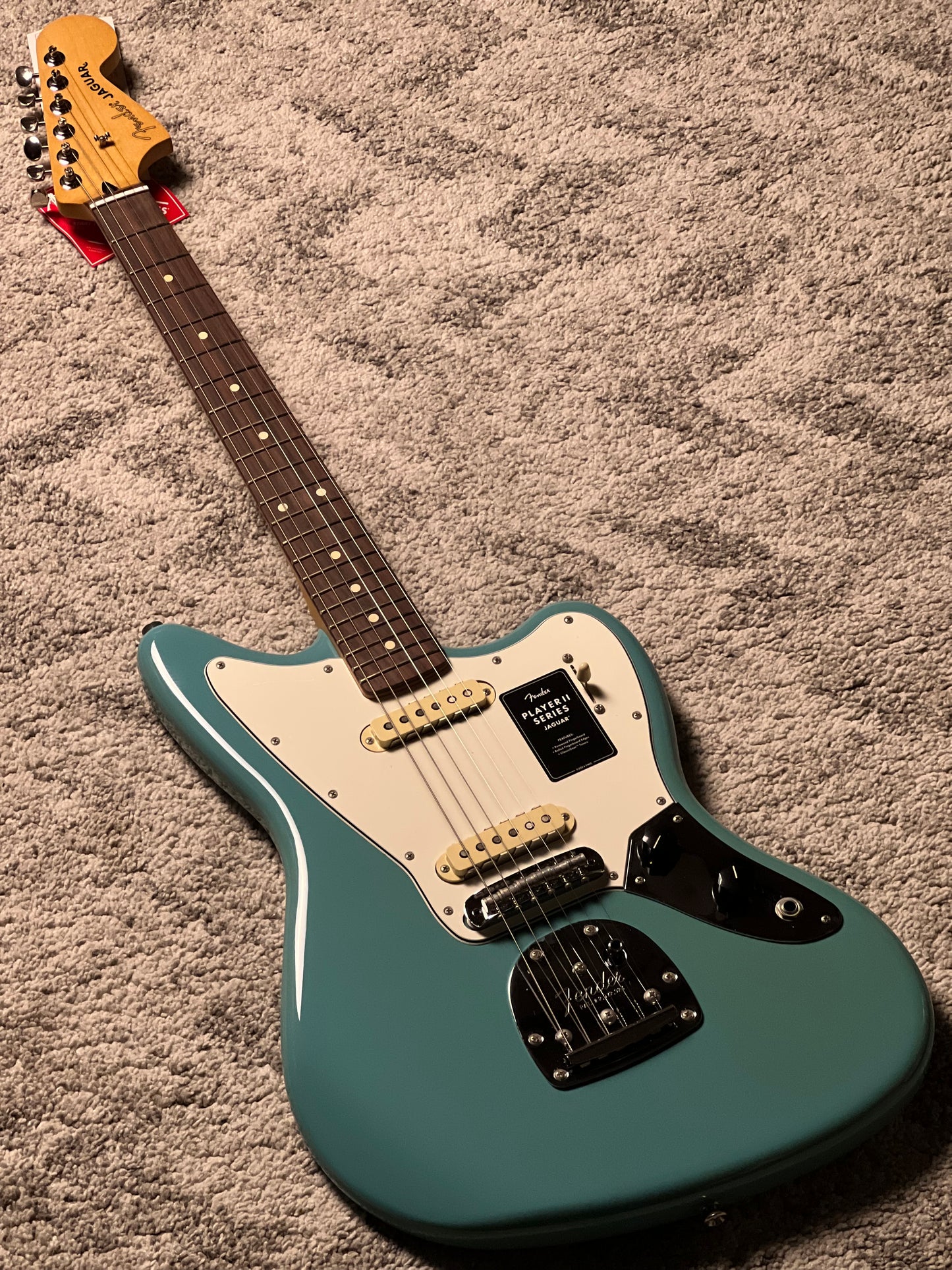 Fender Player II Jaguar With RW FB in Aquatone Blue