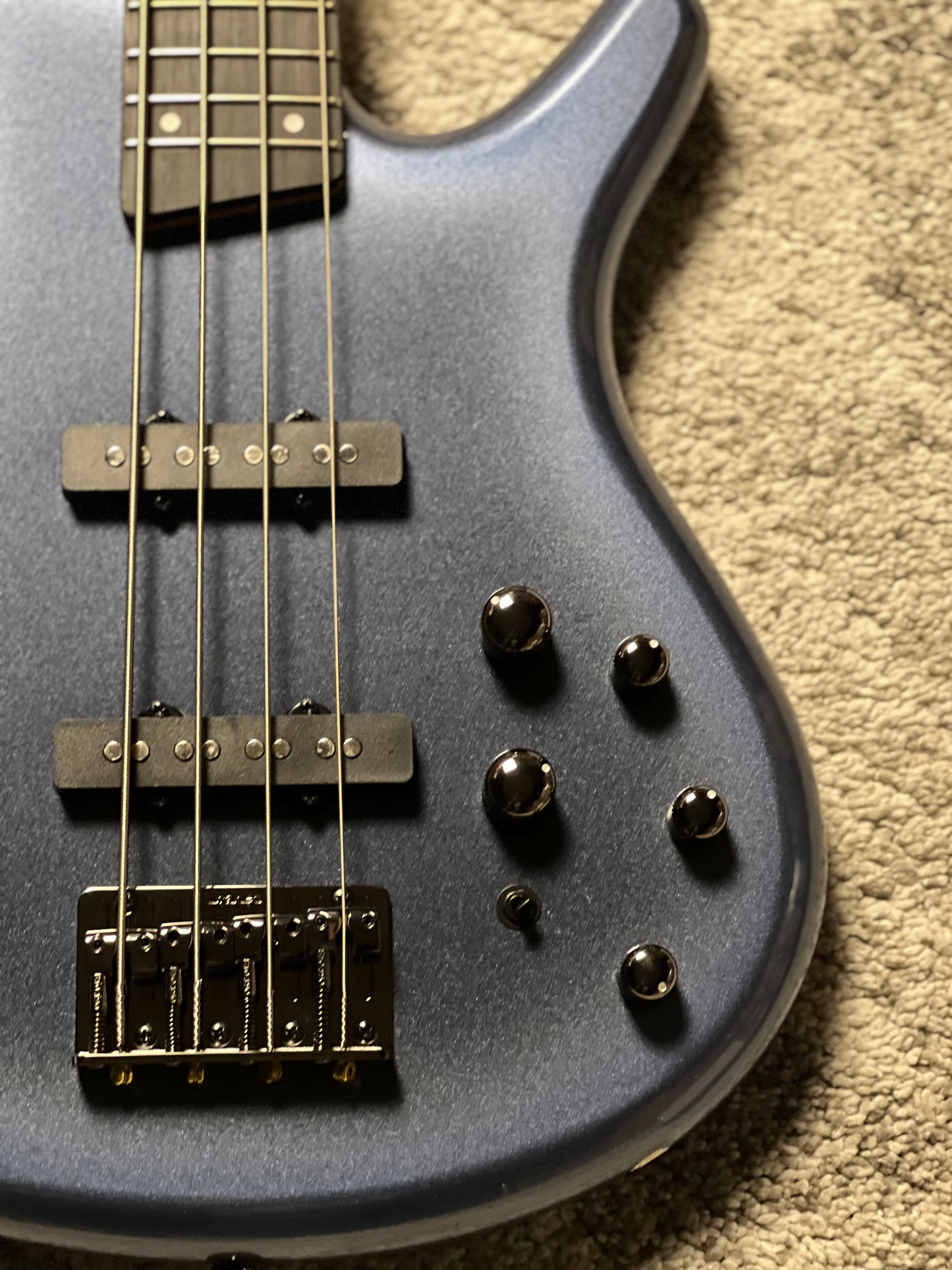 Ibanez Standard SR280E-TKF Electric Bass Guitar in Baltic Blue Metallic Burst