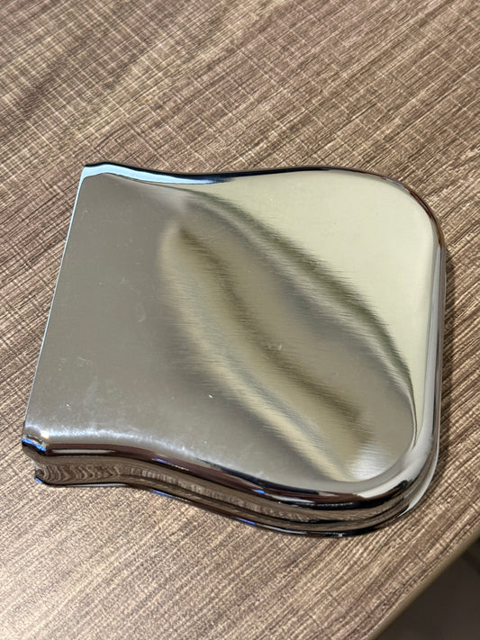 Vintage Ashtray Style Guitar Bridge Cover Protector for Telecaster Guitar Chrome