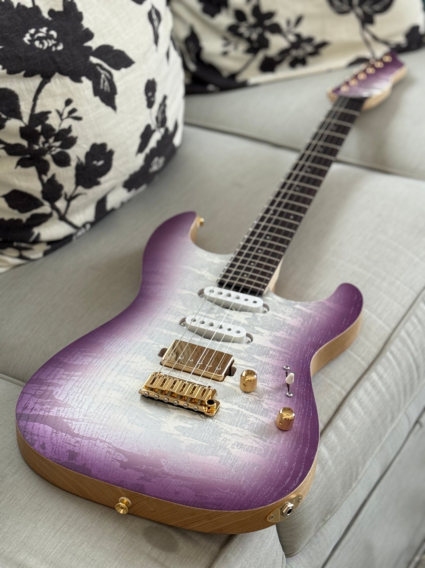 Saito S-622 SSH with Rosewood and Gold Hardware in Kunzite 253031