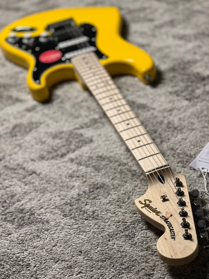 Squier FSR Affinity Series Stratocaster HSS with Maple FB in Graffiti Yellow