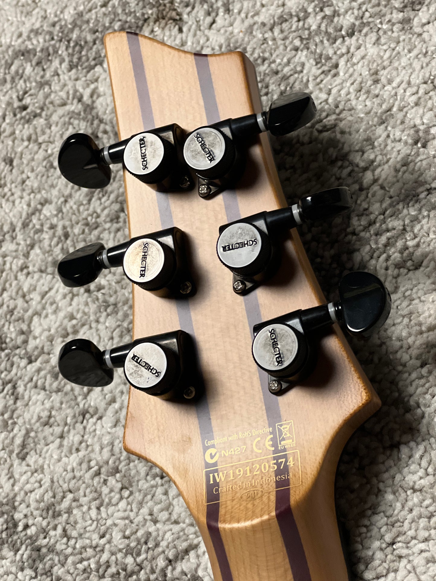 Schecter C-1 Exotic - Natural Satin IW19120574