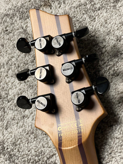 Schecter C-1 Exotic - Natural Satin IW19120574