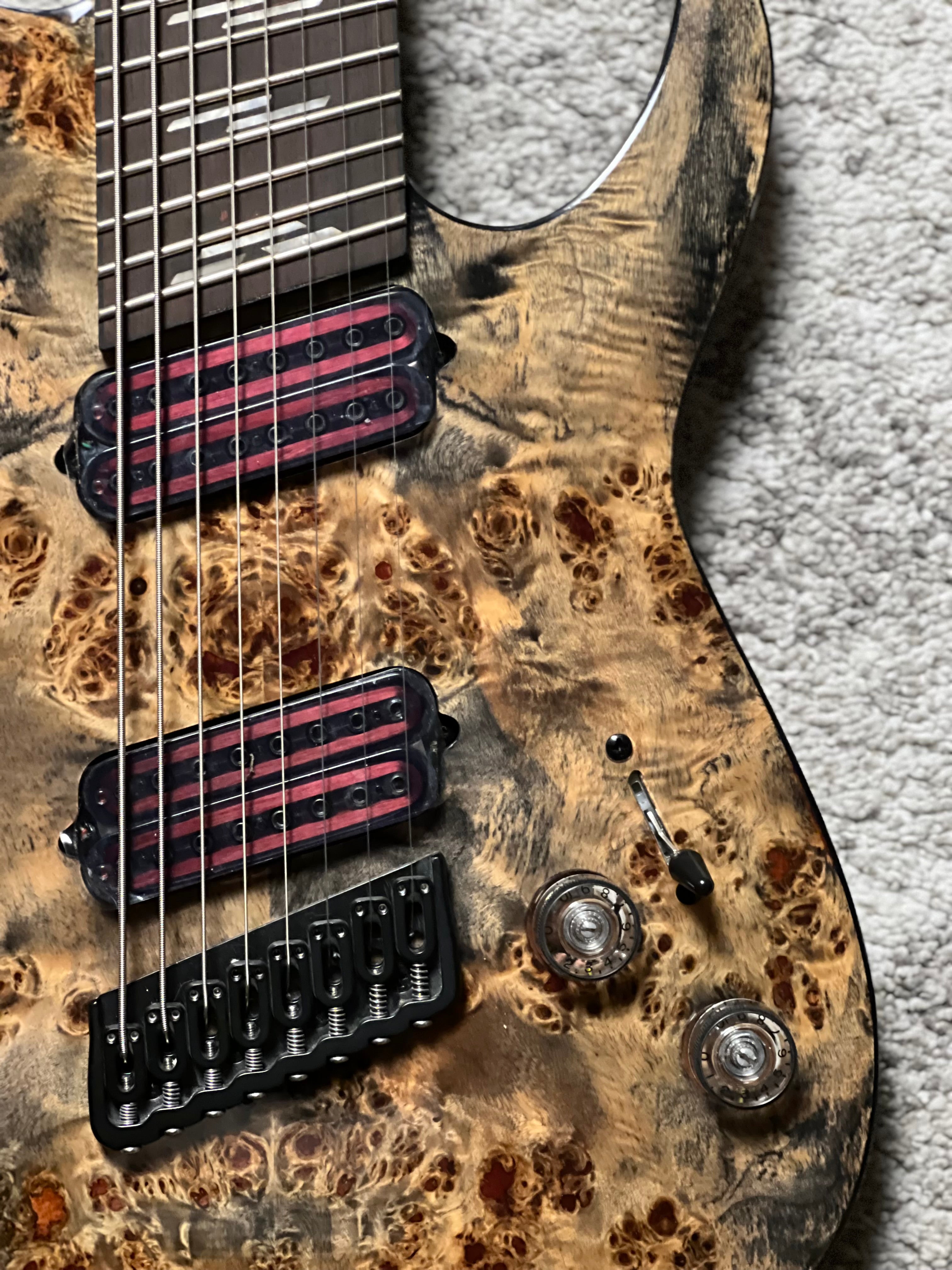 Schecter Omen Elite 8 MS in Charcoal – nafiriguitar.com