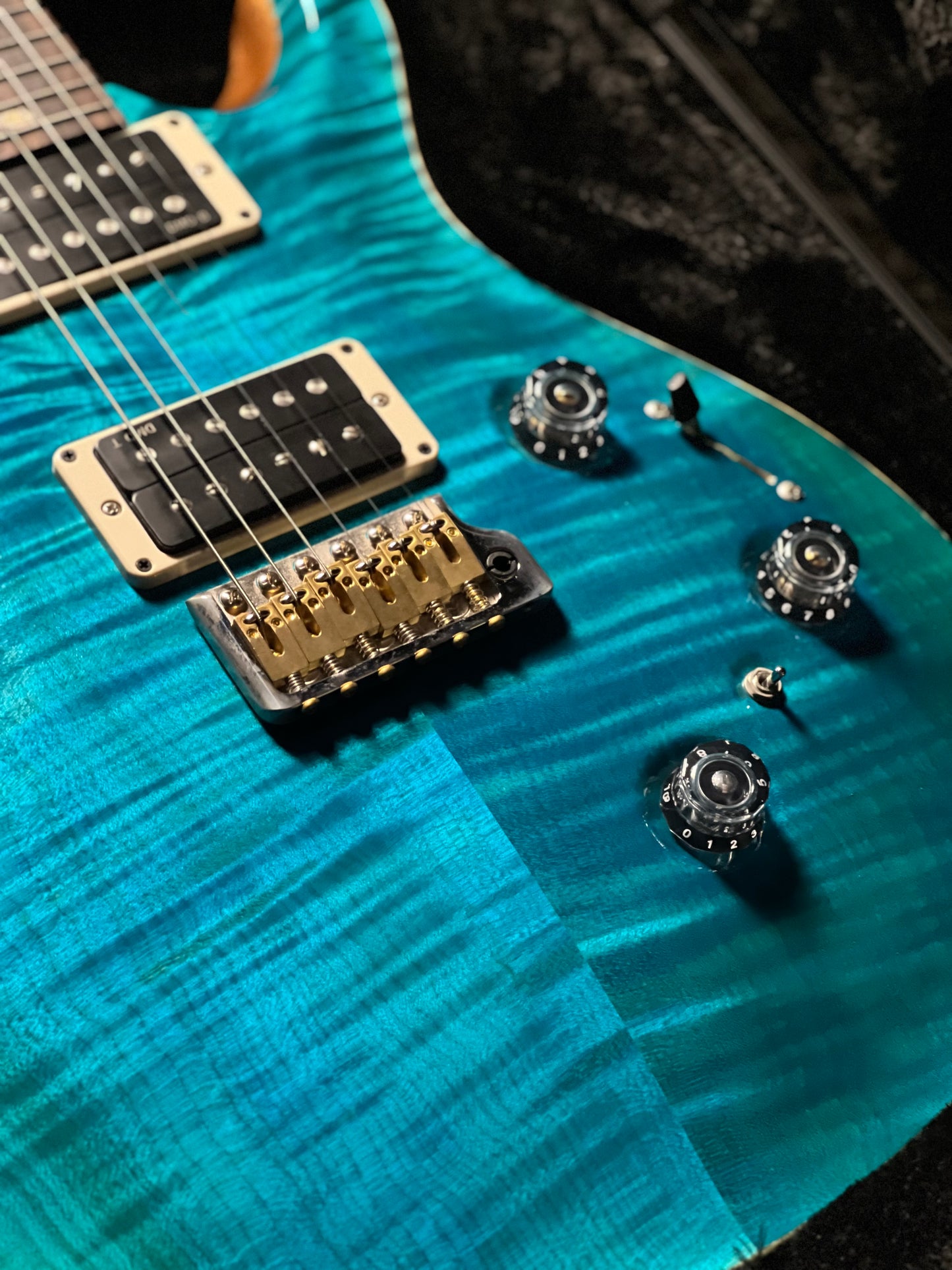 PRS Custom 24 Piezo Carroll Blue 0423841