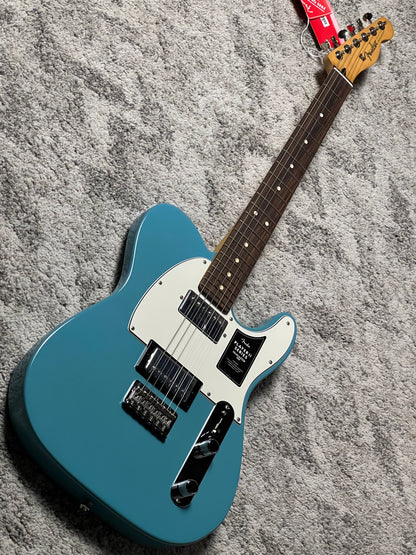 Fender Player II Telecaster HH with RW FB in Aquatone Blue MX24043343