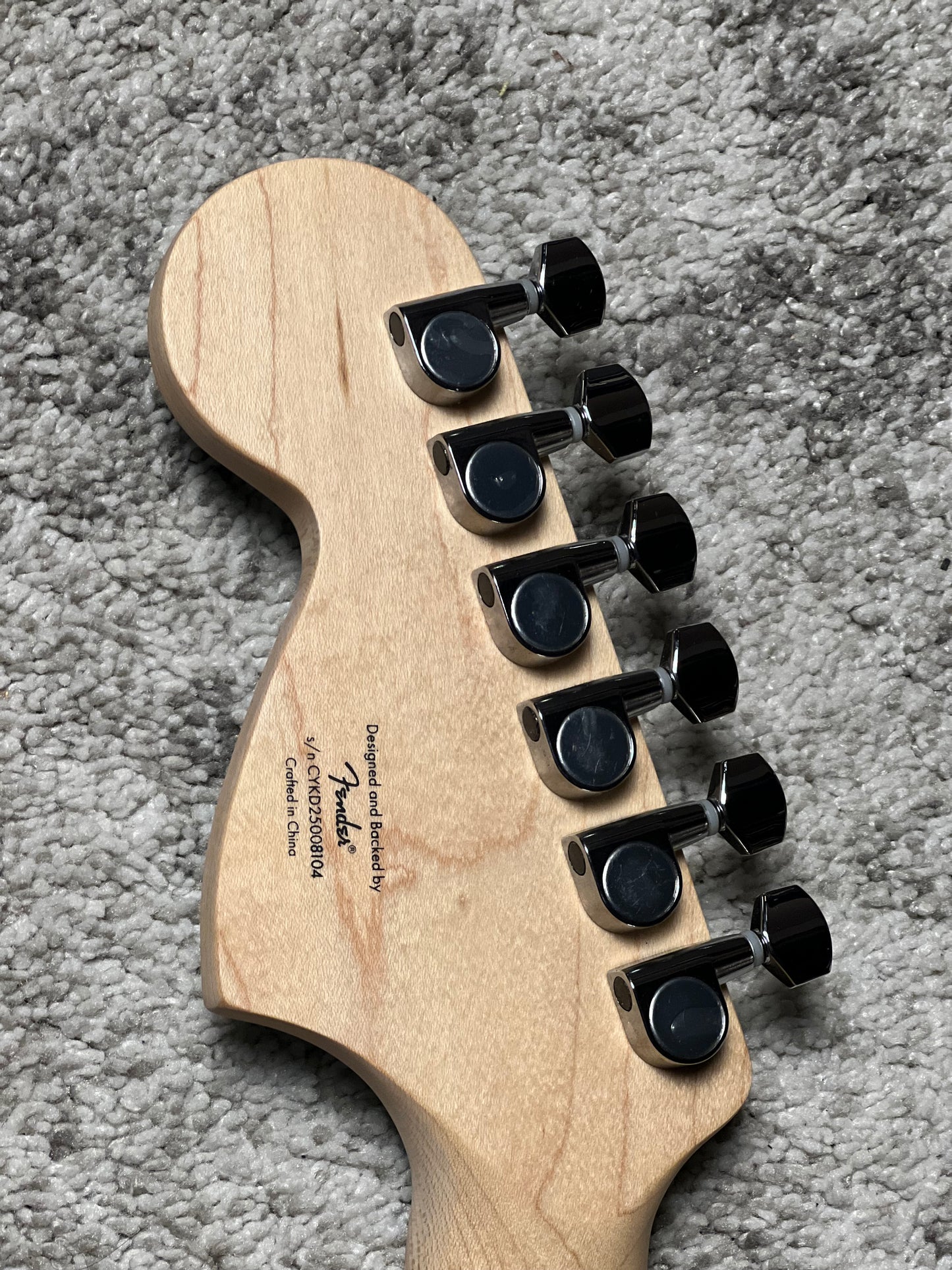 Squier FSR Affinity Series Jaguar with Maple FB in Daphne Blue