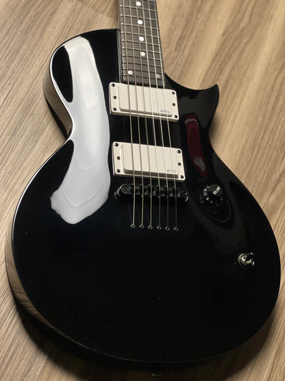ESP LTD Ted Aguilar Signature TED-EC In Black with Hardshell Case W24022914