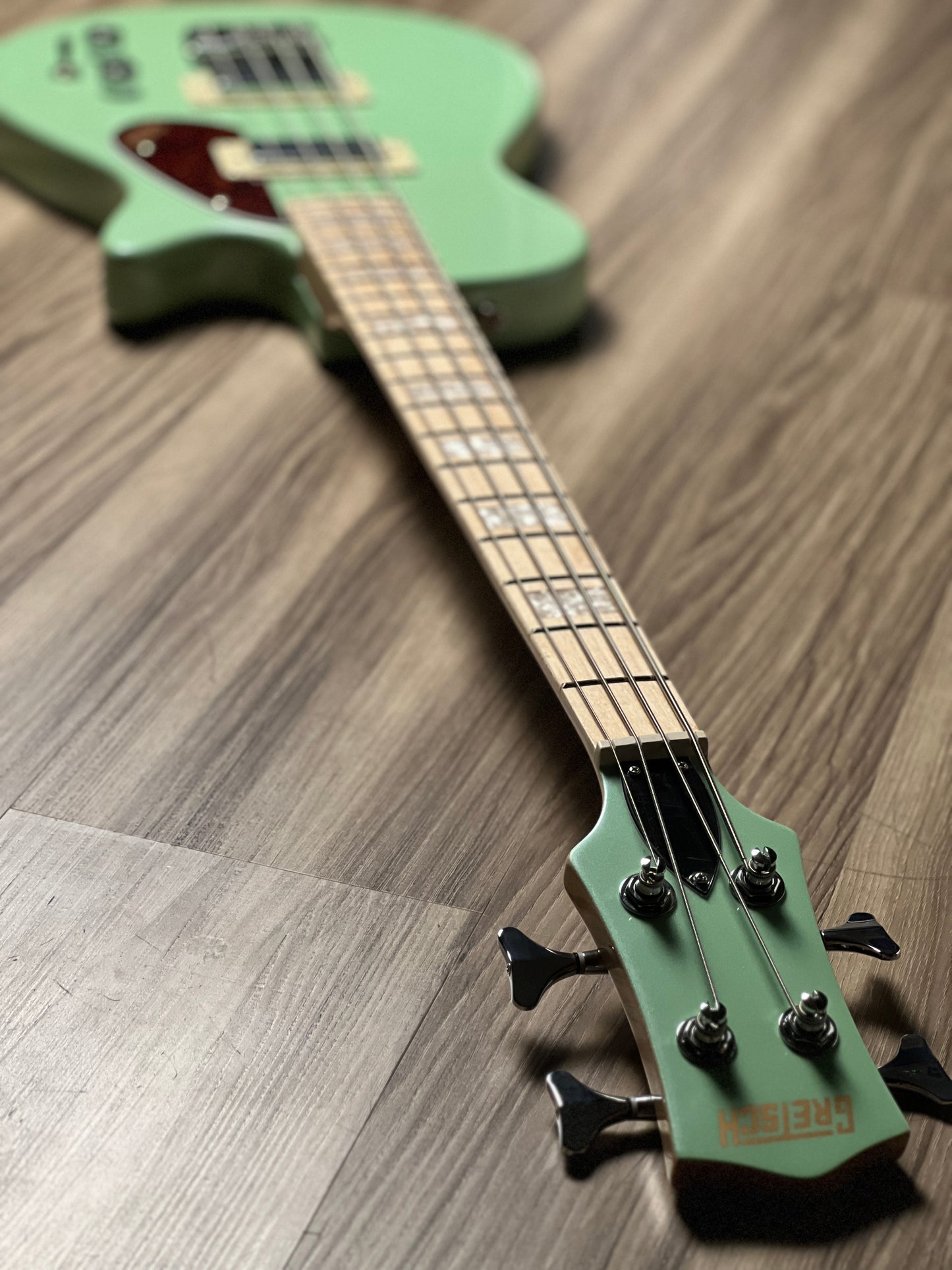 Gretsch FSR G2228B Electromatic Junior Jet Bass II Guitar In Broadway Jade