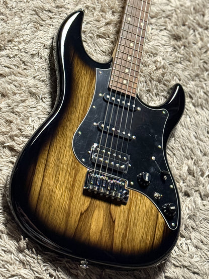 Fujigen FGN Odssey Series J Standard JOS2-TD-EW1-R/DMT in Dark Mocha Burst G230396