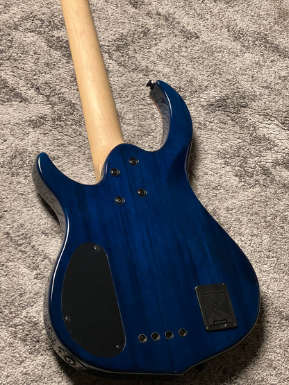 Sire Marcus Miller M2 4 String 2nd Gen Electric Bass in Transparent Blue