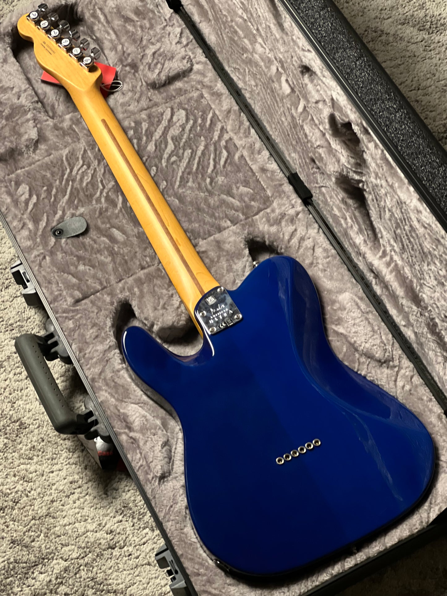 Fender American Ultra Limited Edition Telecaster with Ebony FB In Denim Burst US21016301
