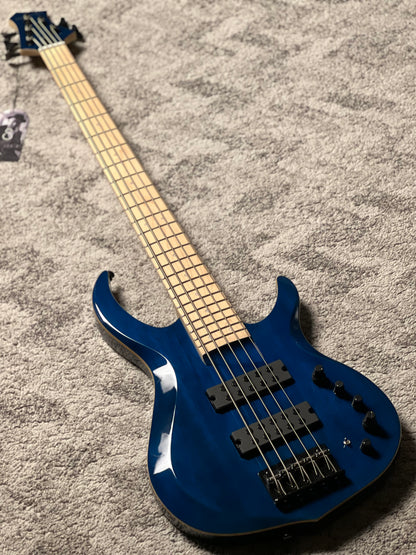 Sire Marcus Miller M2 5 String 2nd Gen Electric Bass in Transparent Blue