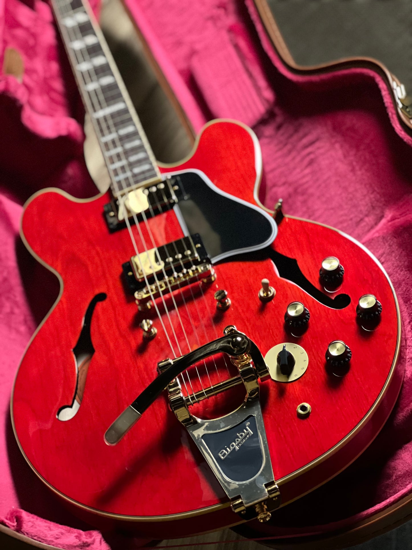 Epiphone Back to the Future ES-345 in Cherry Red