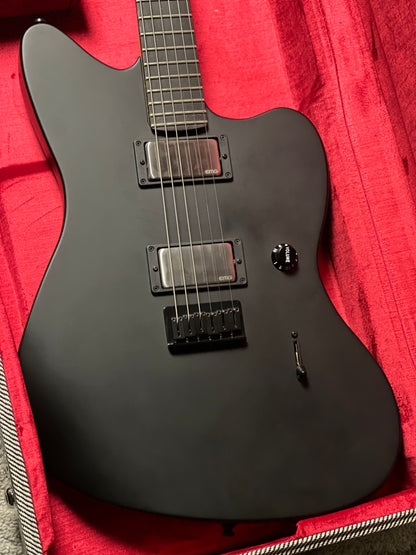 Fender Jim Root Jazzmaster - Flat Black with Ebony Fingerboard US23024212
