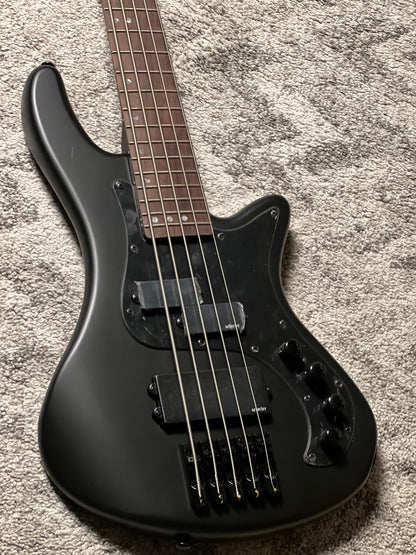 Schecter Stiletto Stealth-5 in Satin Black