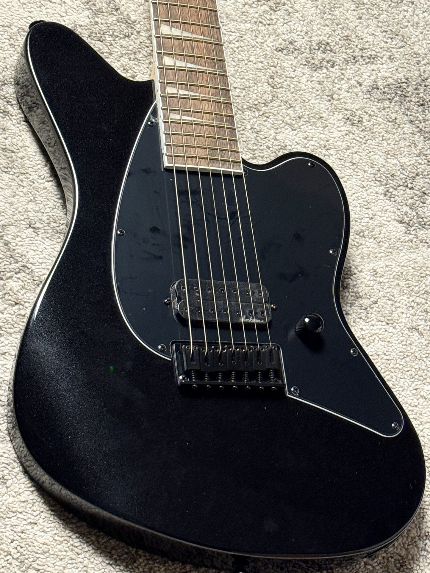 Jackson X Series Surfcaster HT7 7-String with Laurel FB in Satin Black