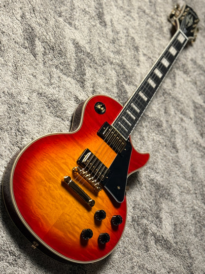 Epiphone Les Paul Custom Quilt in Heritage Cherry Sunburst
