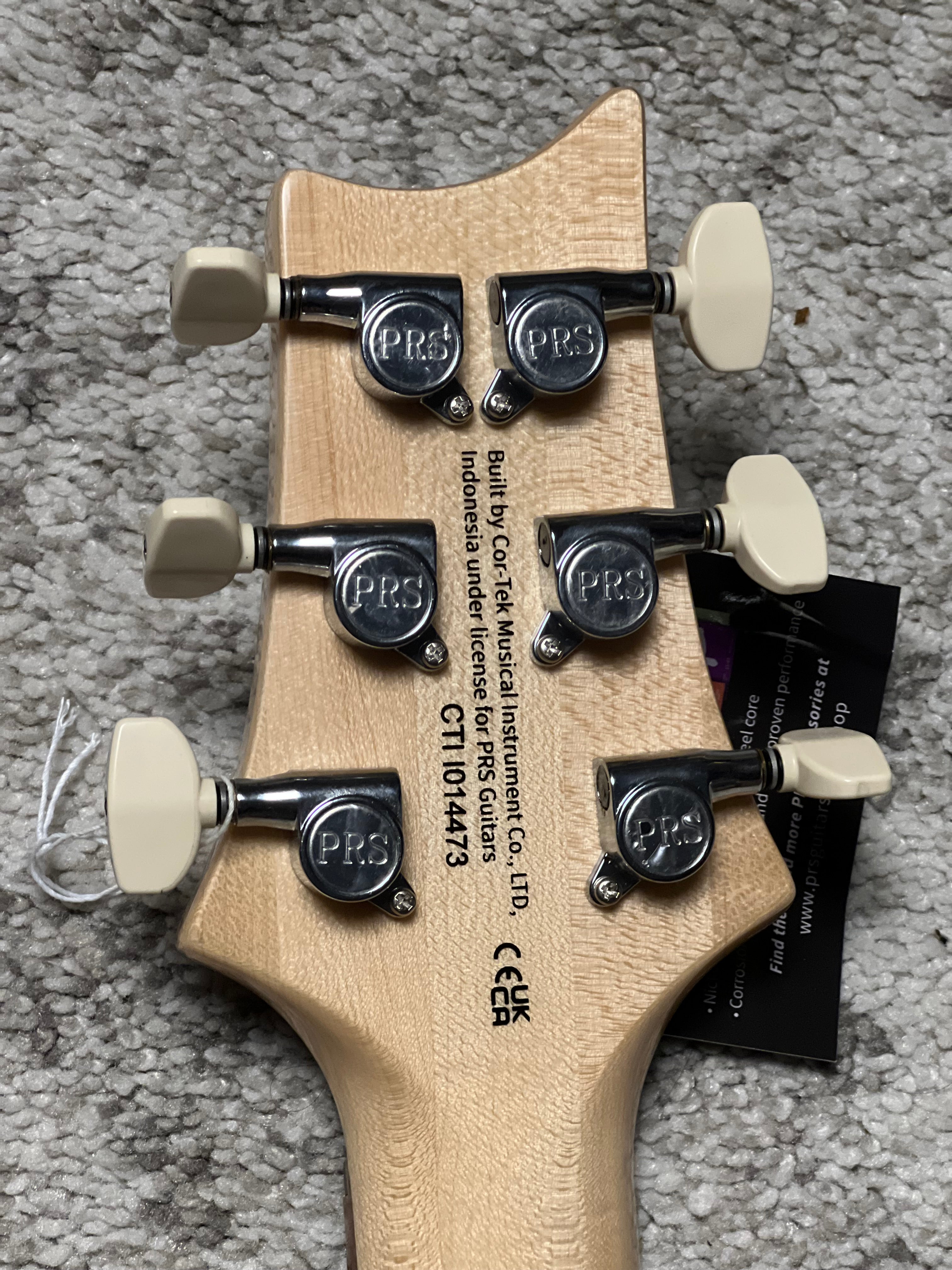 PRS SE Custom 24 Flame in Trampas Green – nafiriguitar.com