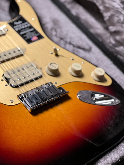Fender American Ultra II Stratocaster HSS with Ebony FB in Ultraburst US25024570