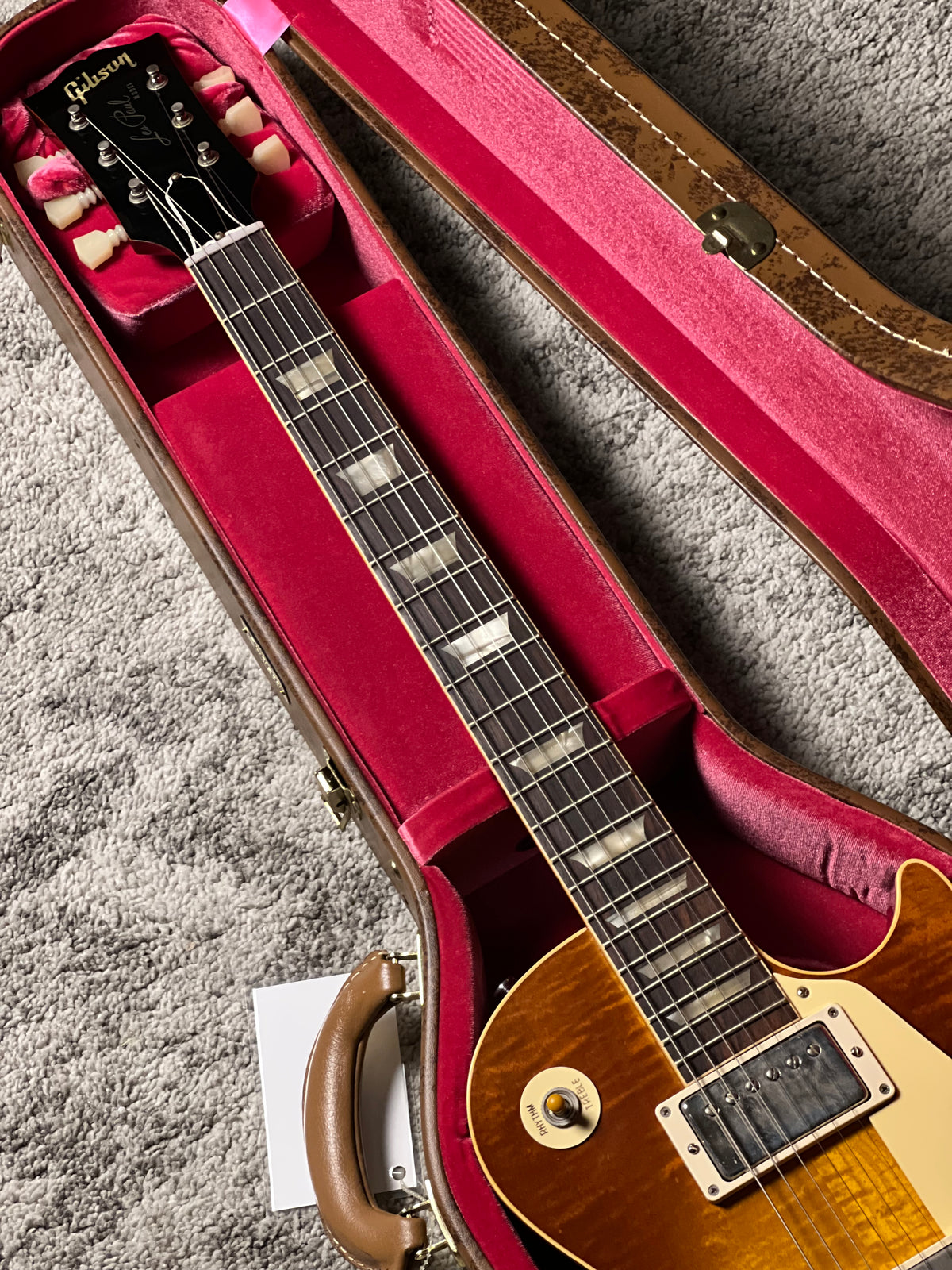 Gibson 1960 Les Paul Standard Reissue VOS in Iced Tea Burst 04441