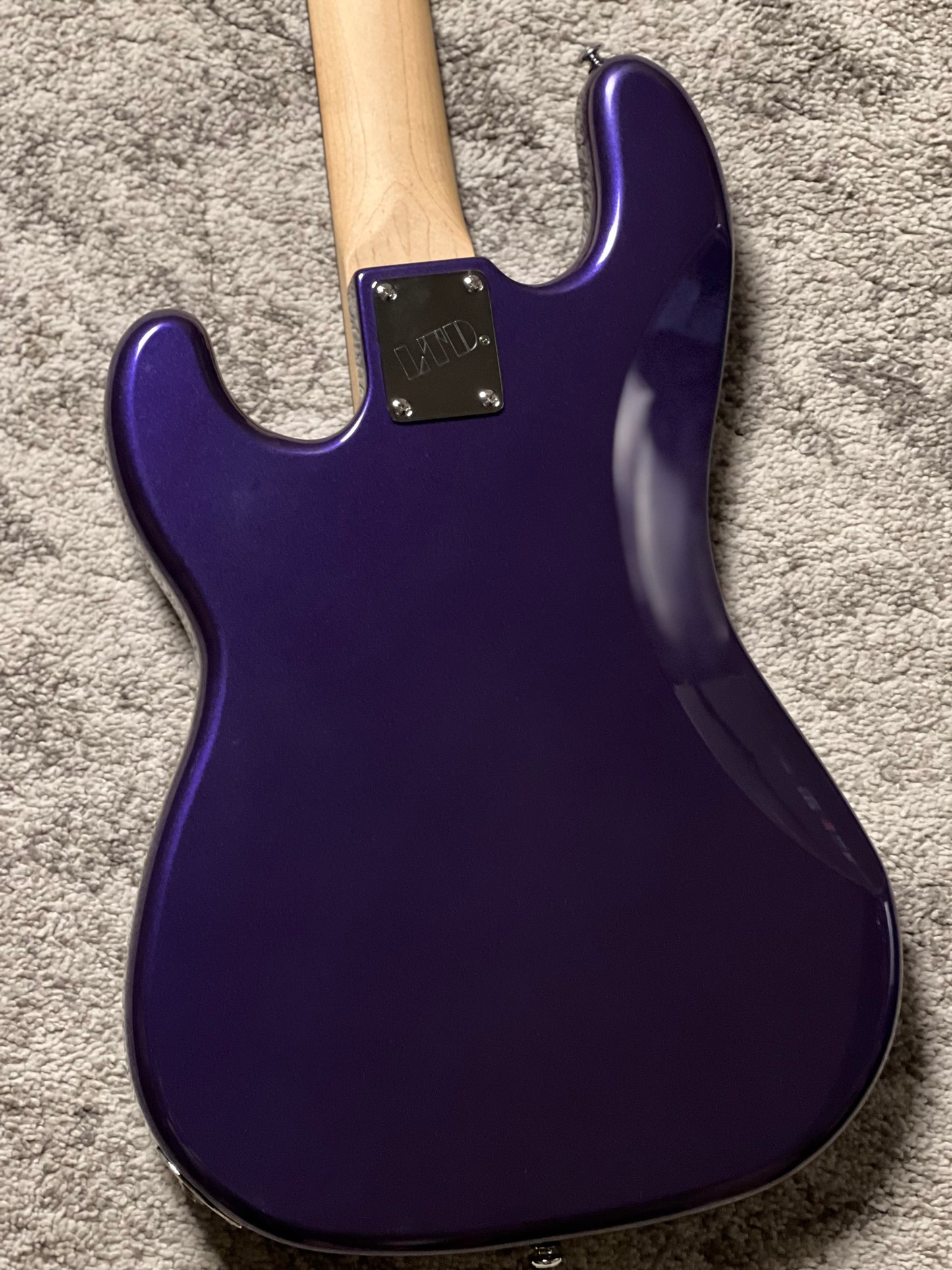 ESP LTD Surveyor 87 Bass Guitar in Dark Metallic Purple W23060091
