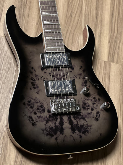 Ibanez GRG220PA1-BKB in Brown Black Burst