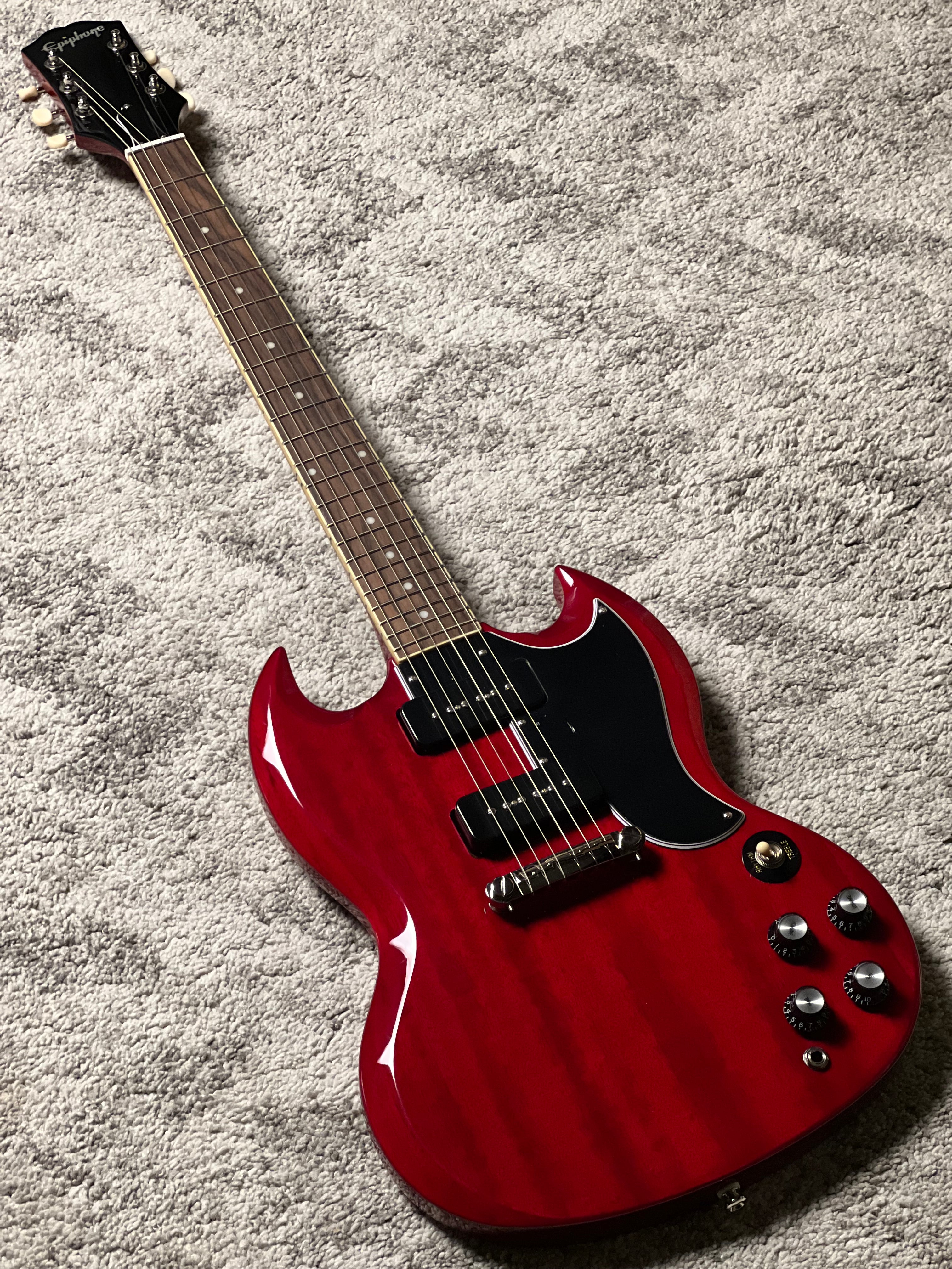 Epiphone SG Special P-90 in Cherry Red – nafiriguitar.com