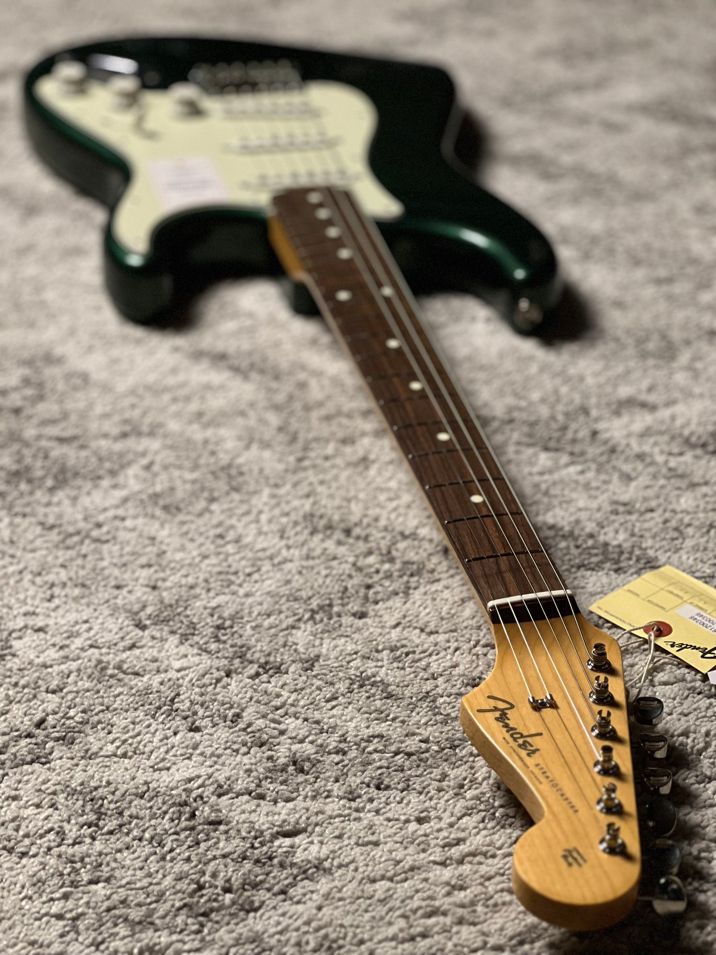 Fender Japan Traditional II 60s Stratocaster with RW FB in Aged Sherwood Green Metallic JD23002593