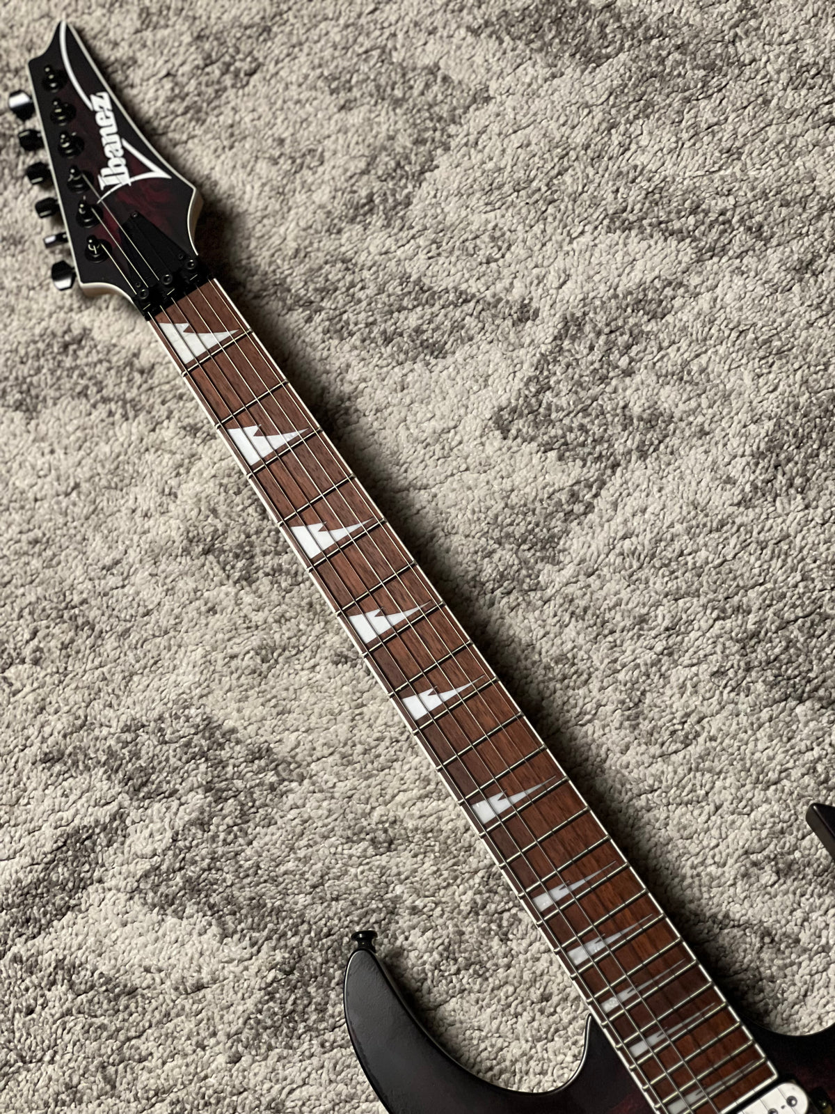Ibanez RG470DXW-WZM in Wine Red Frozen Matte I260914092 (USED)