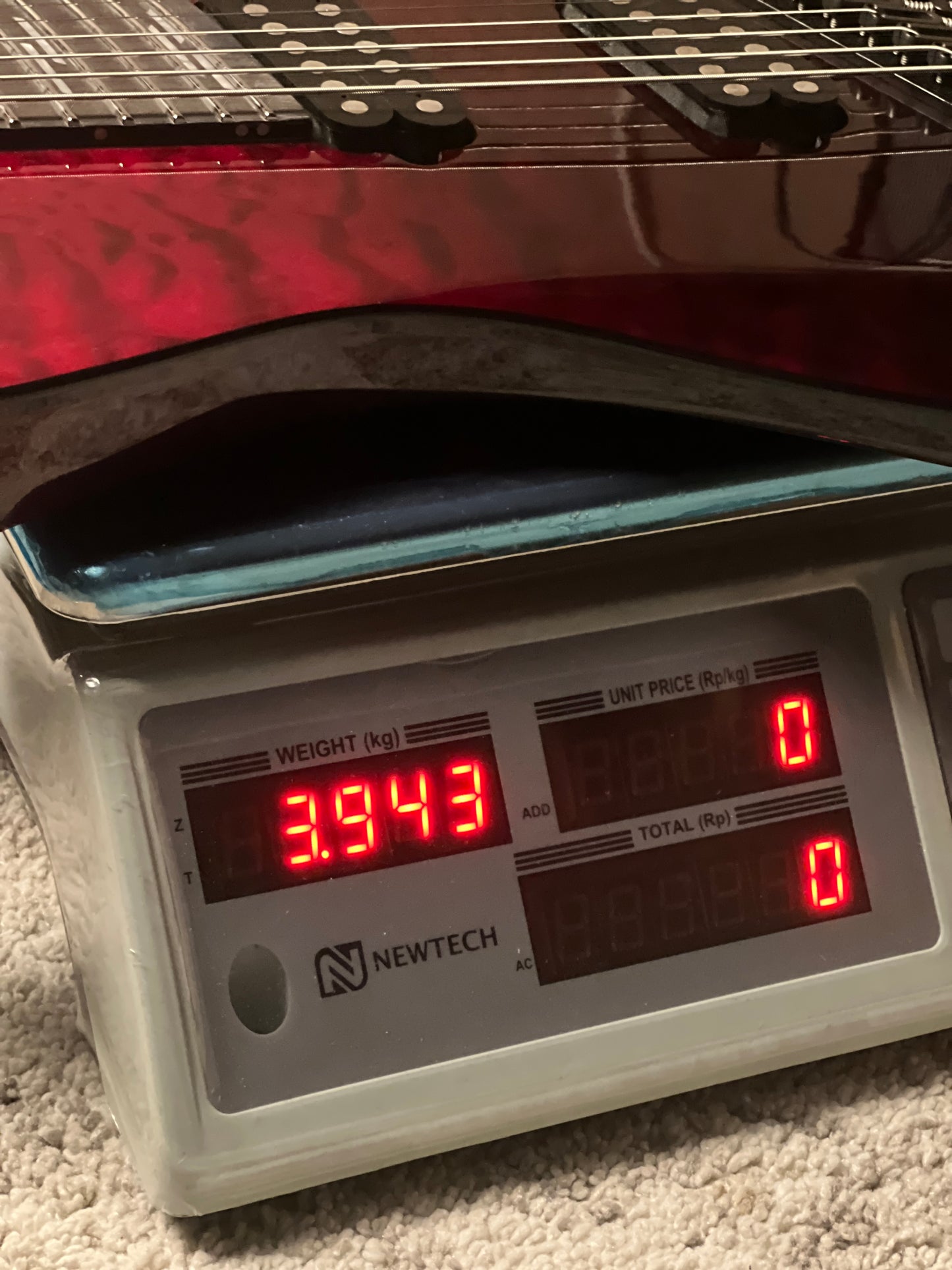 Schecter Reaper 7 Elite MS BB - Blood Burst W23030495