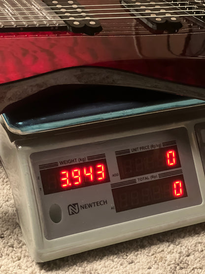 Schecter Reaper 7 Elite MS BB - Blood Burst W23030495