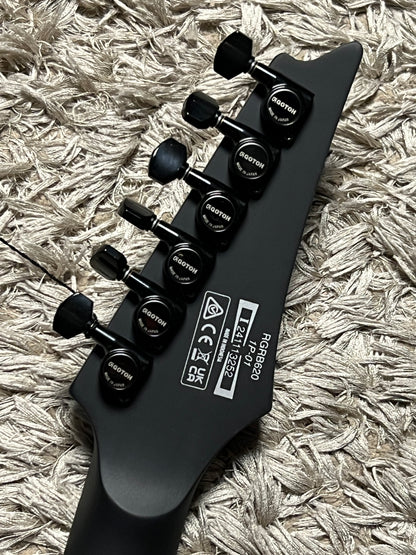 Ibanez RGRB620-BKF in Black Flat