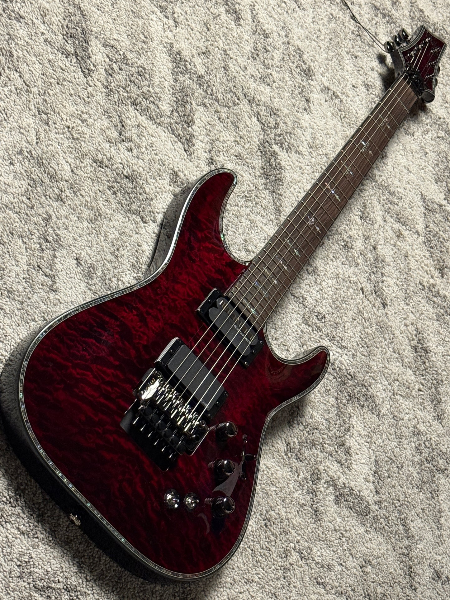 Schecter Hellraiser C-1 FR S BCH in Black Cherry W24111563