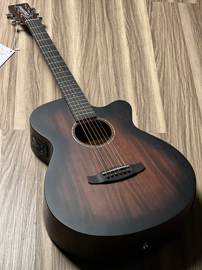 Tanglewood Crossroads TWCR-SFCE Super Folk Cutaway in Vintage Satin Finish w/Bag