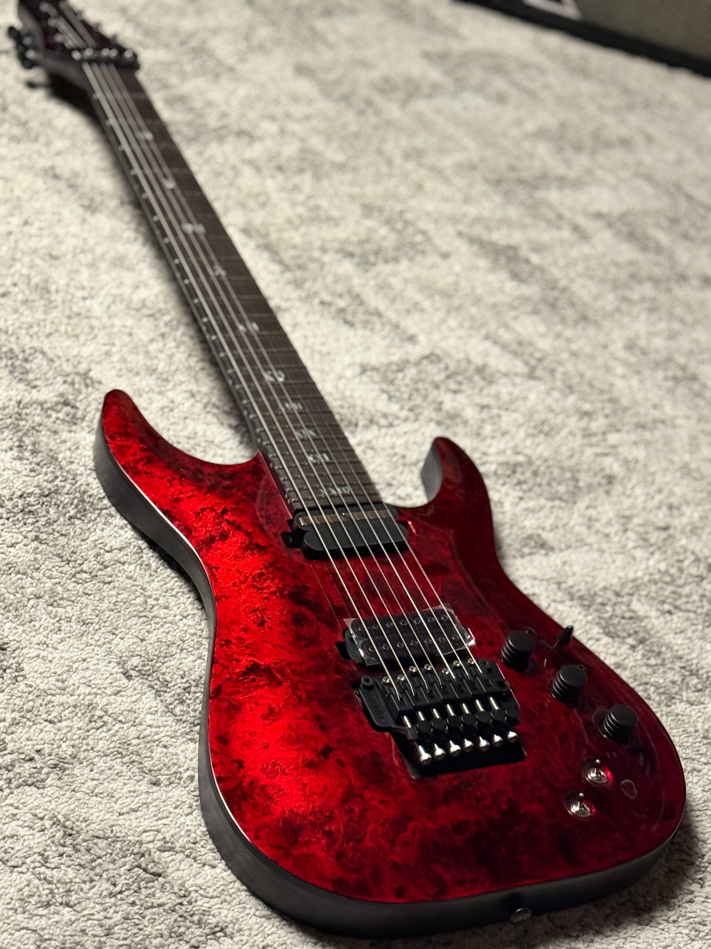 Schecter C-7 FR-S Apocalypse in Red Reign