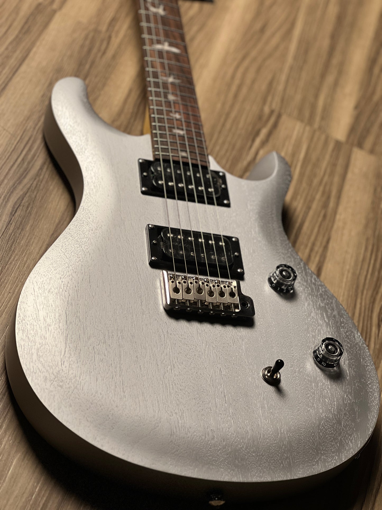 PRS SE CE 24 standard Satin Metallic Silver Satin