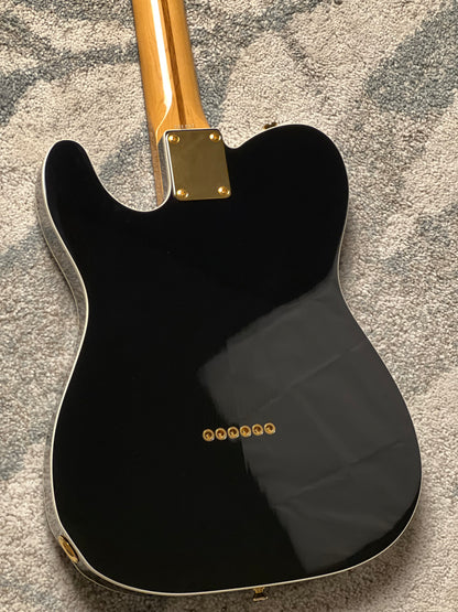 Tokai Japan ATE-101B -G/R Breezysound in Black with Gold Hardware 231337