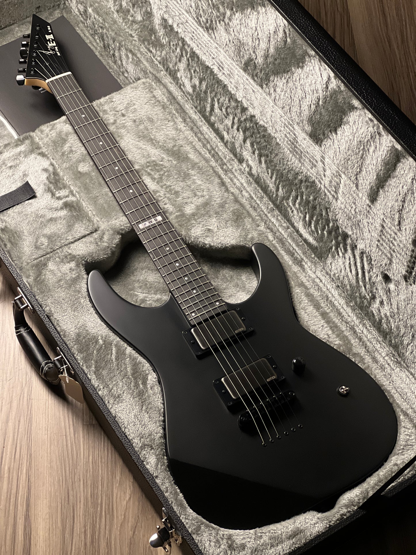 ESP E-II JL-1 M-II NT Jeff Ling Signature Parkway Drive in Black Satin