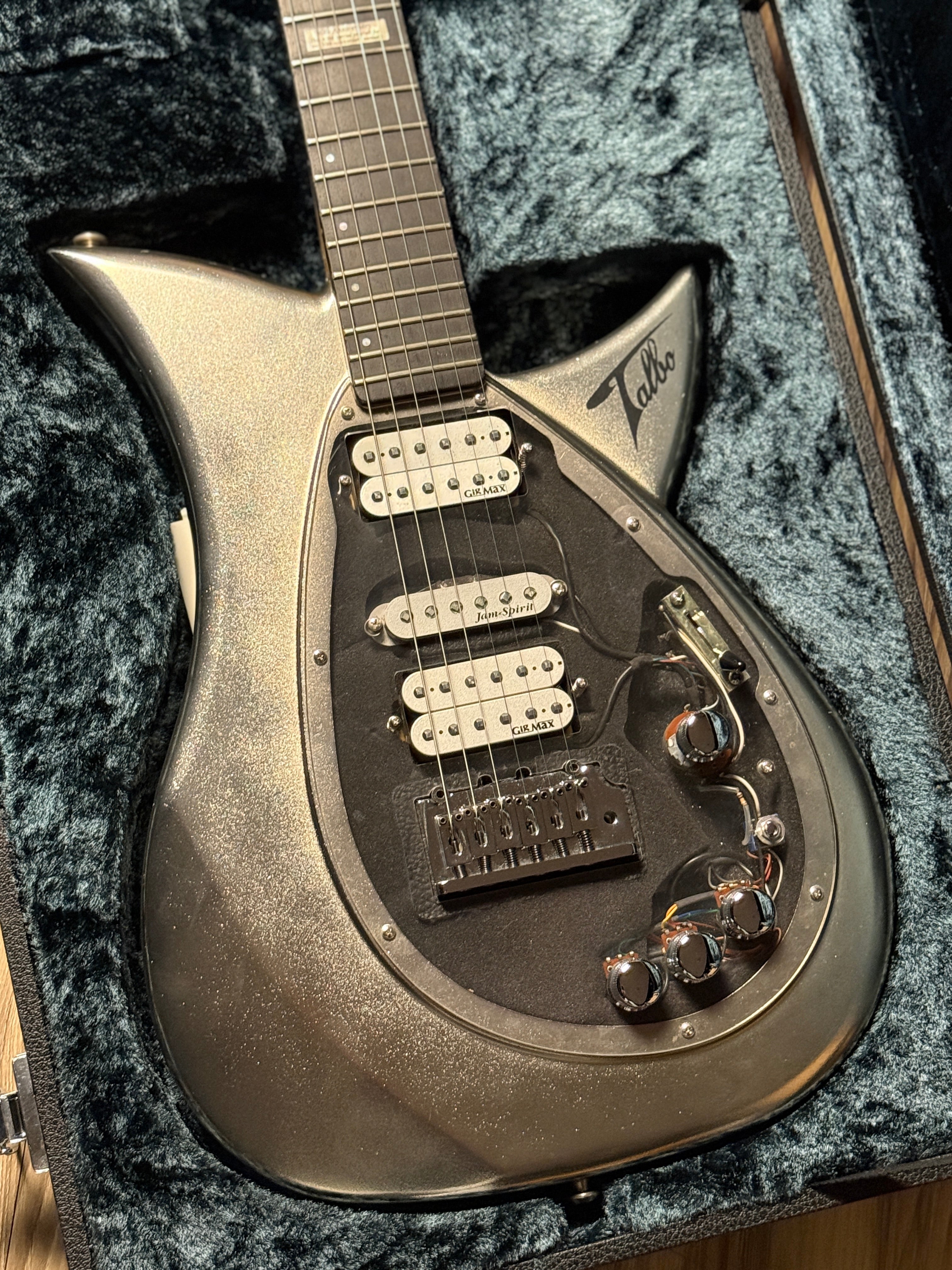 Tokai Talbo Blazing Fire 50th Anniversary in Silver Custom Shop
