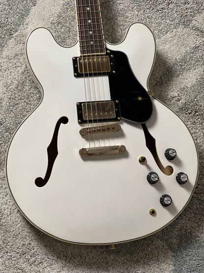 Soloking SH-335 Heritage in Alpine White with Gold Hardware