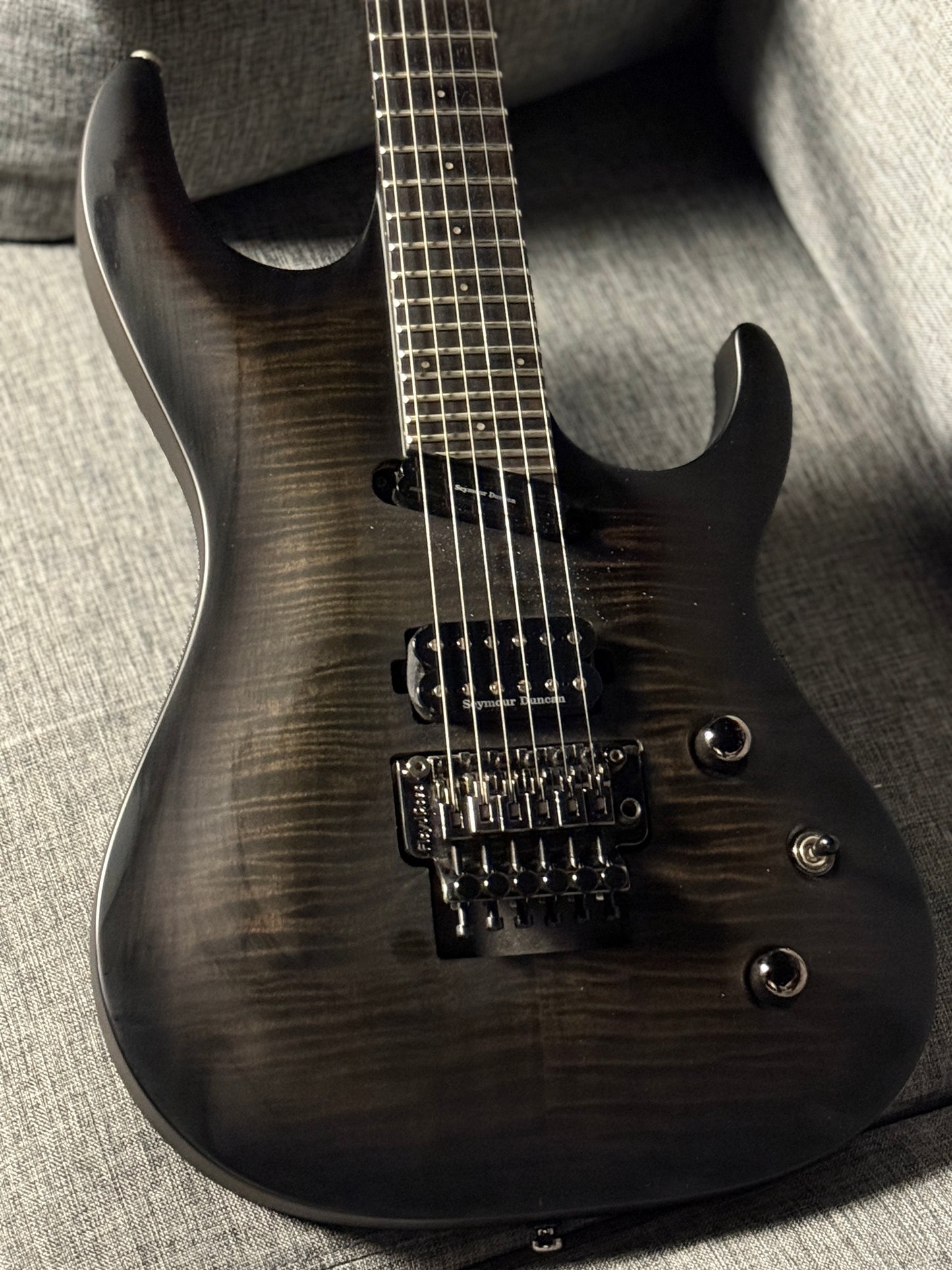 Washburn Parallaxe PXS29FR in Trans Black (NOS)