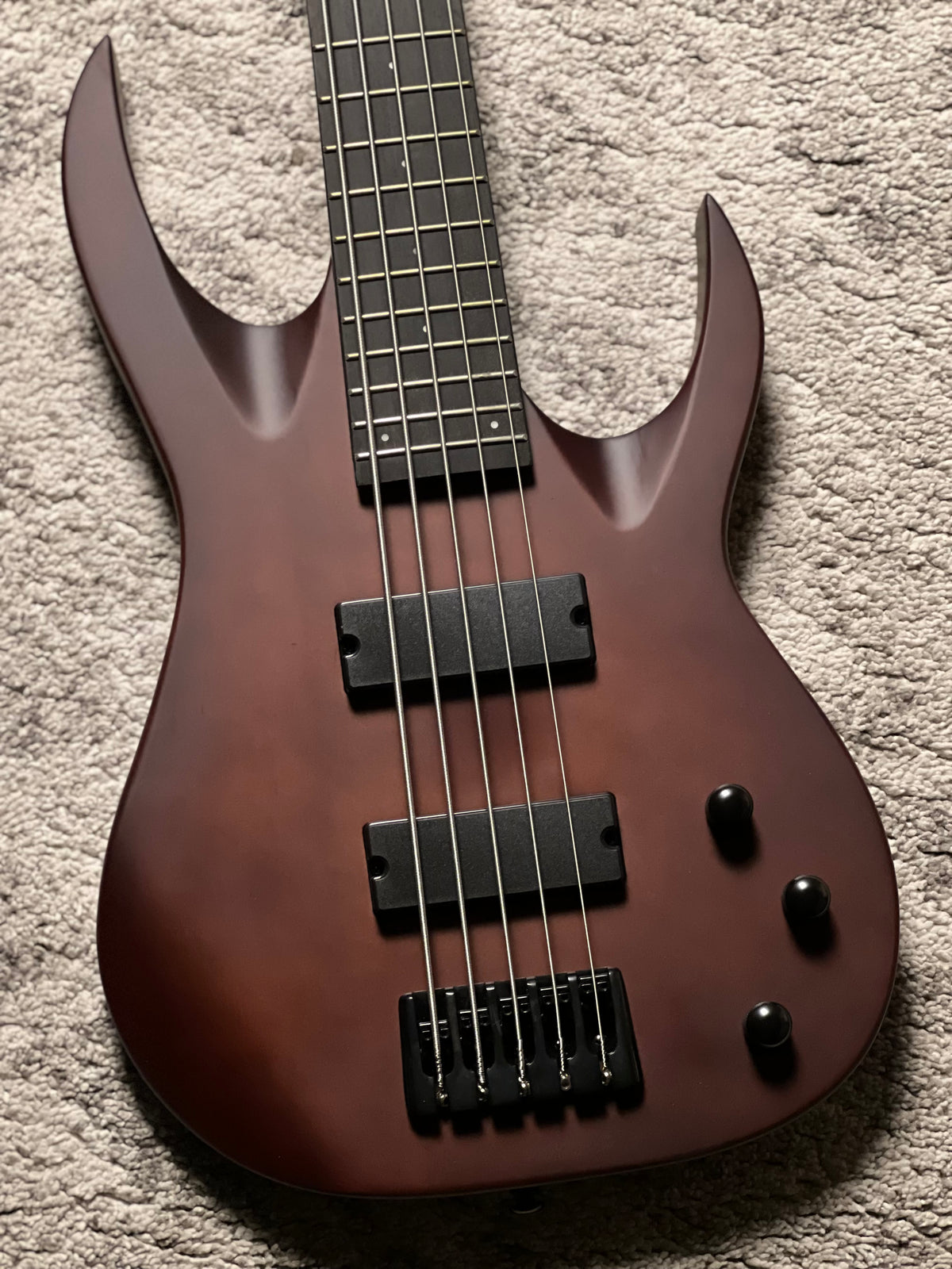 Solar AB4.5DN-E 5 String Bass in Dark Natural