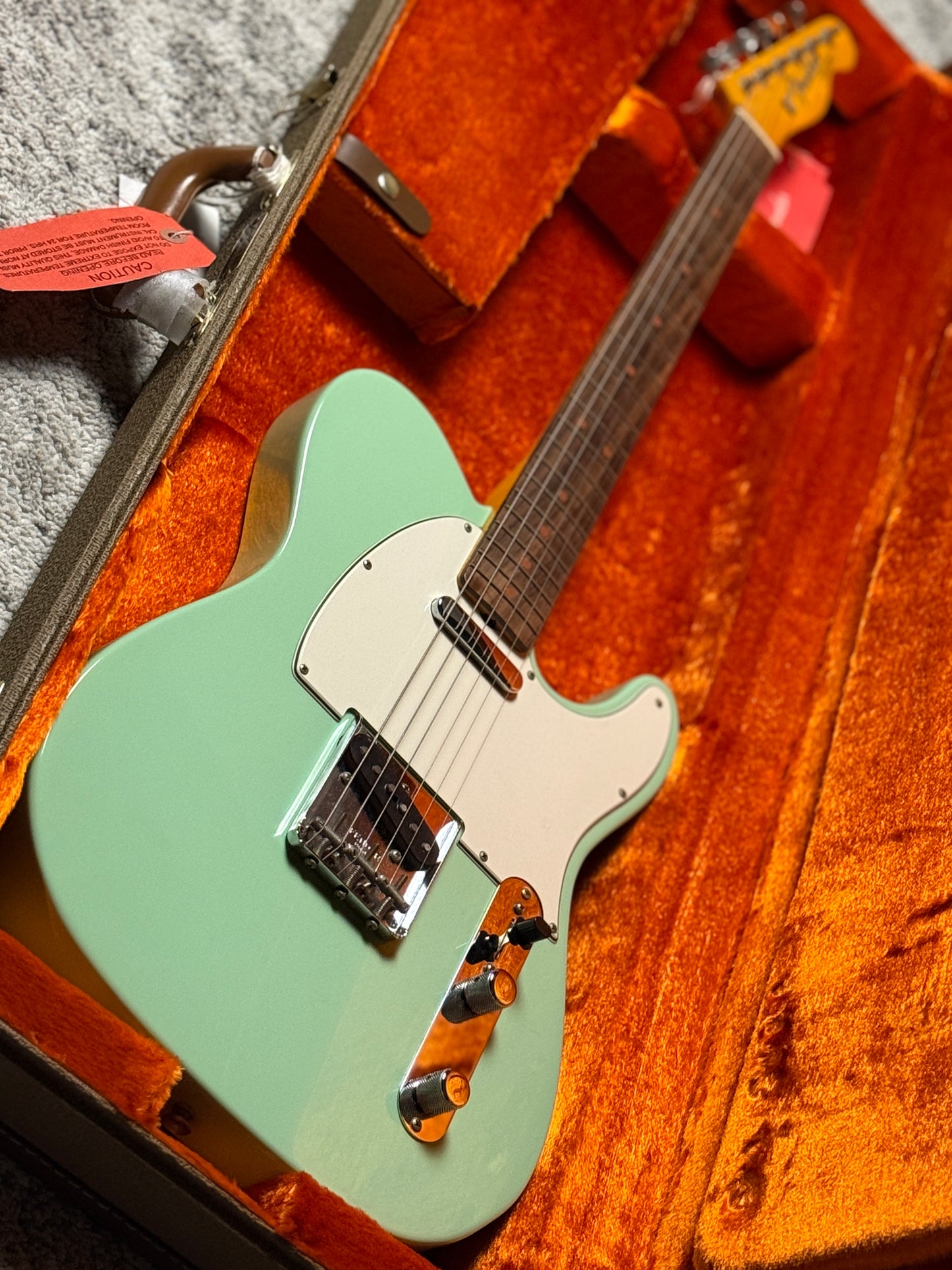 Fender American Vintage II 63 Telecaster with Rosewood FB in Surf Green V2207383