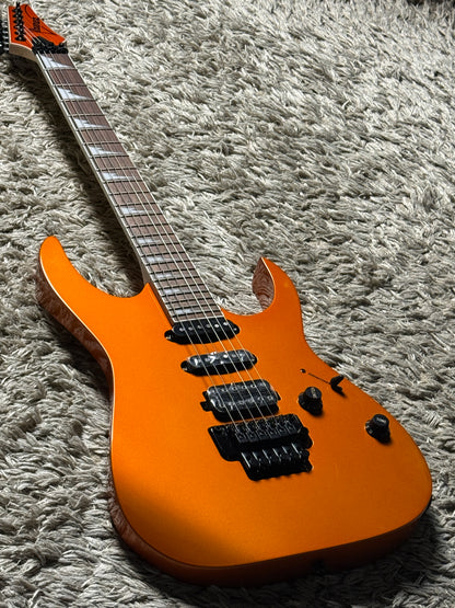 Ibanez RG460DX-ROM in Roadster Orange Metallic I260500442 (USED)