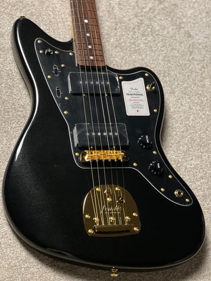 Fender Japan Traditional 2025 Collection 60s Jazzmaster with RW FB in Black Pearl JD25016137